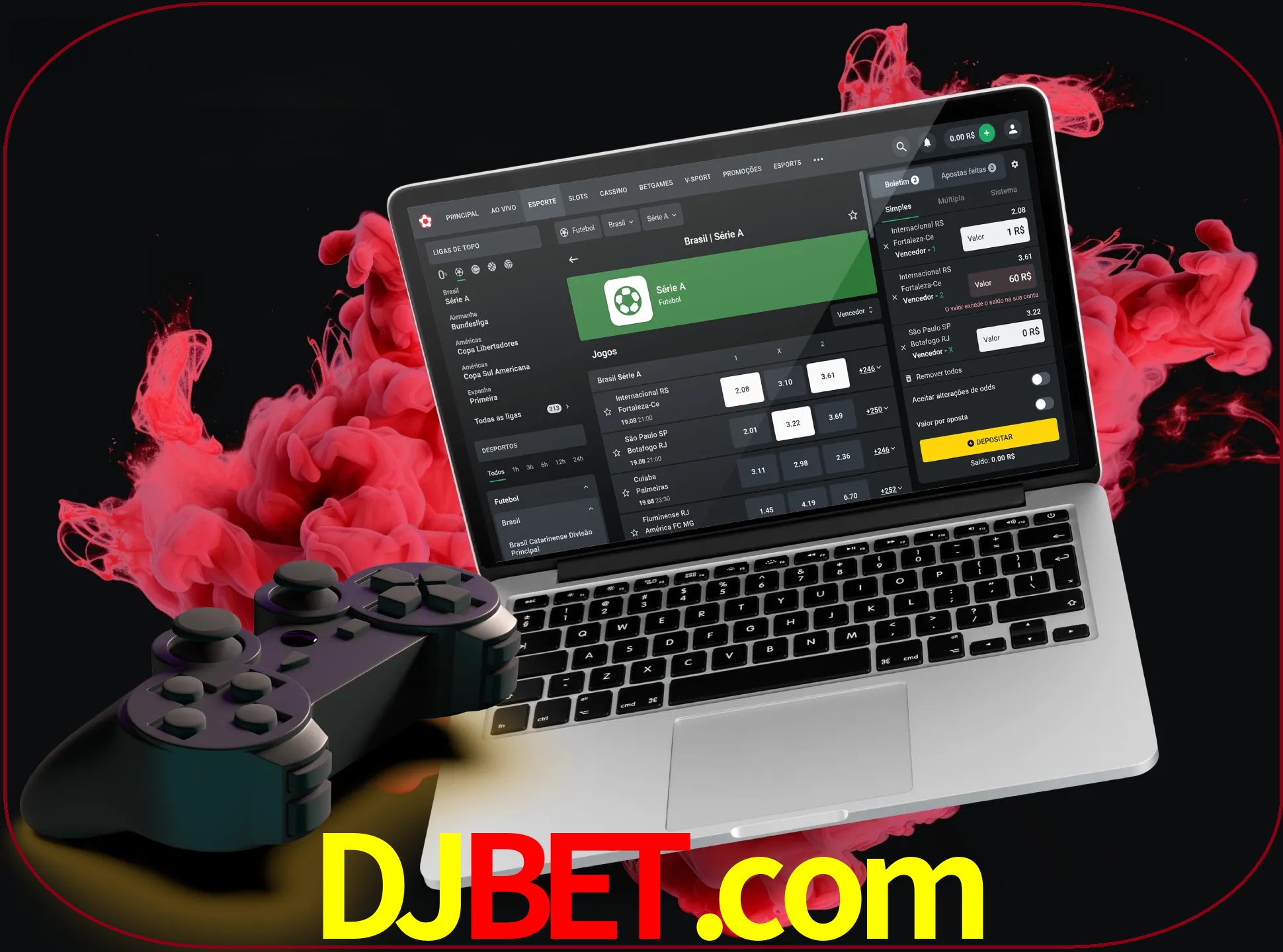 Visite a secção especial de jogos de vídeo em djbet para descobrir em que jogos pode apostar e ganhar muito dinheiro.